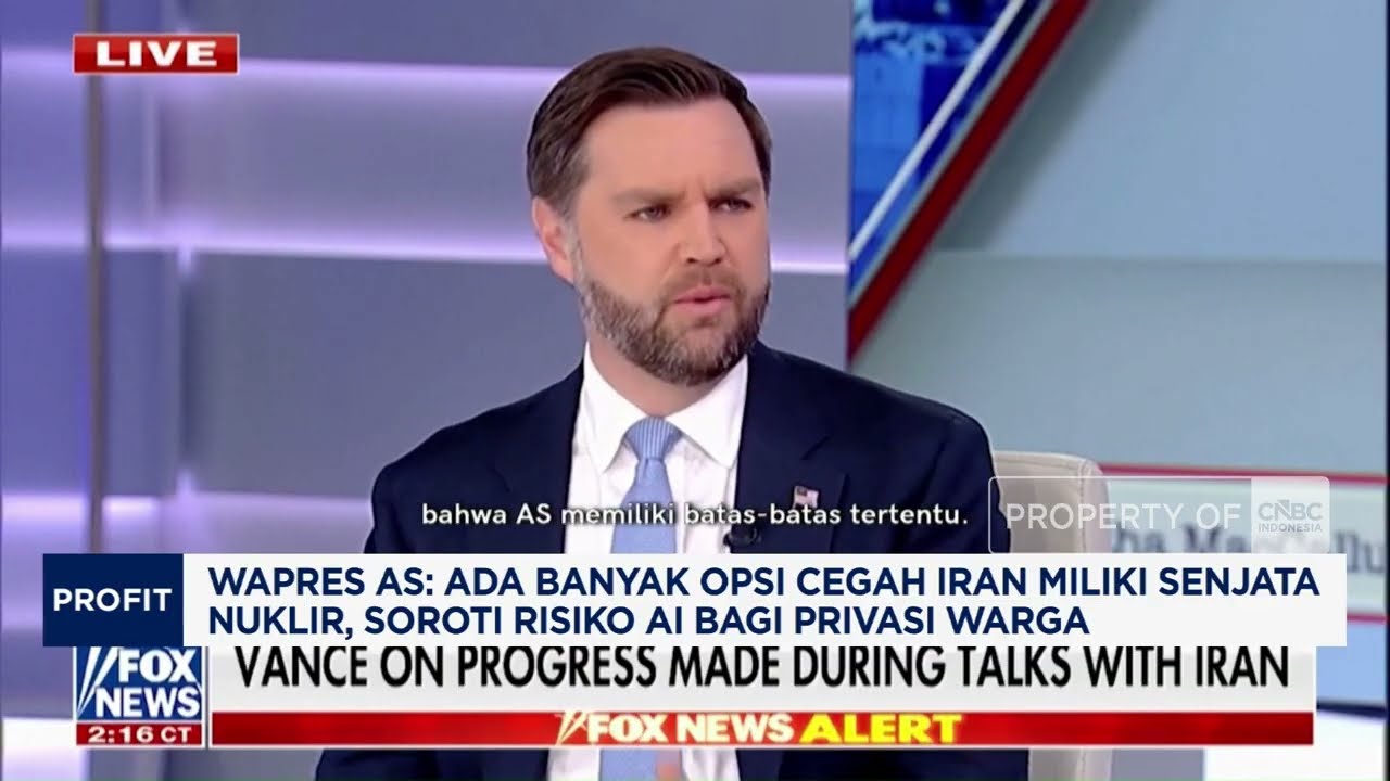 Wapres AS Sebut Banyak Opsi Cegah Iran Miliki Nuklir