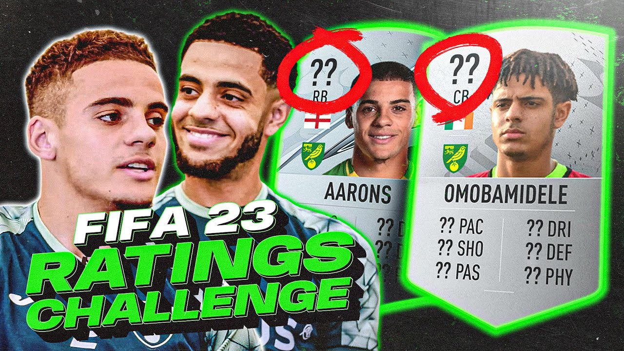 FIFA 23 CHALLENGE | Max Aarons & Andrew Omobamidele guess the top three players for each stat! 🎮