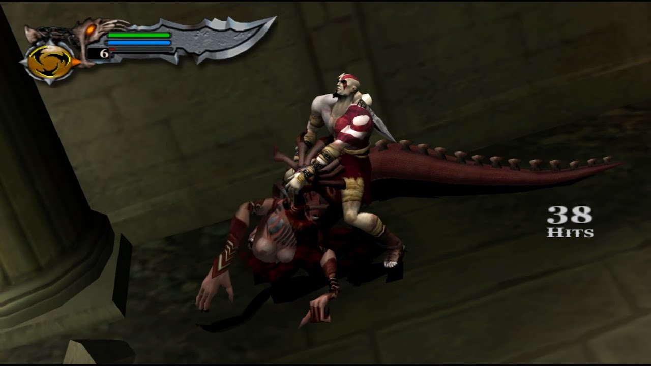 God of War 1 Medusa (God Mode, No Damage)
