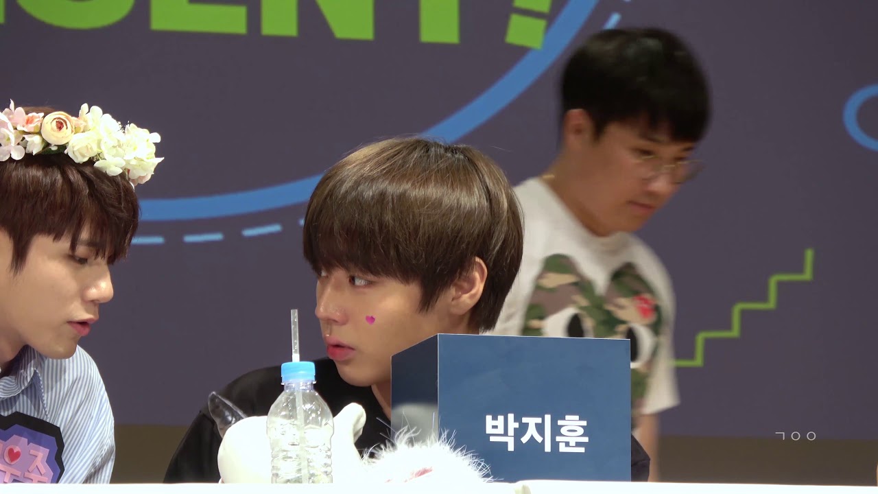 180519 렌즈나인 팬싸 박지훈 (성우랑 아옹다옹) 4K