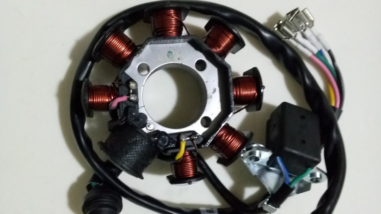 INSTALACIÓN SISTEMA DE BOBINA Y CAPACITOR ALMACENADOR DE CORRIENTE #motossega #@MOTOSSEGA#AKT #MOTOS
