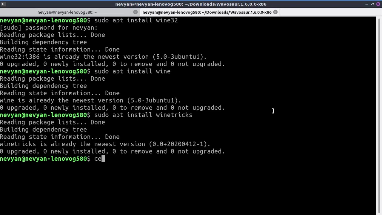 Install Wine on Ubuntu 20.04 / 20.10