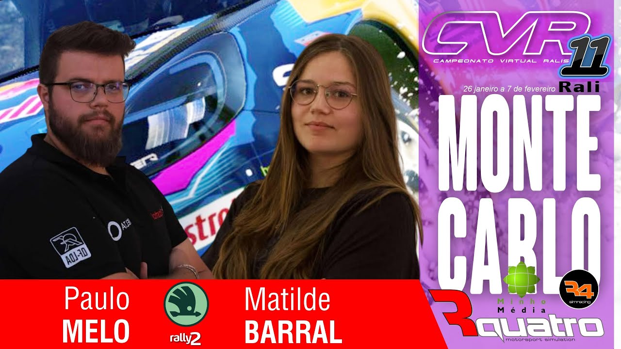 CVR 11: 1 - Rali de Monte Carlo  - Paulo Melo / Matilde Barral
