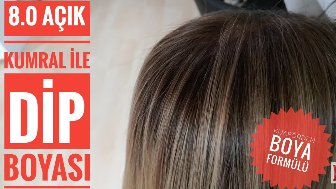 kumral dip boyası 8.0 açık kumral boya nasıl hazırlanır uygulamalı