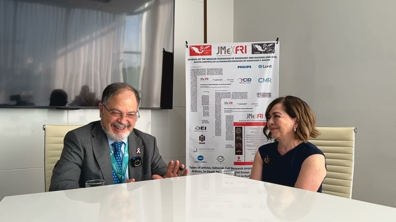 Formar radiólogos que escriban ciencia. Entrevista con la Dra. Ana María Contreras Navarro.