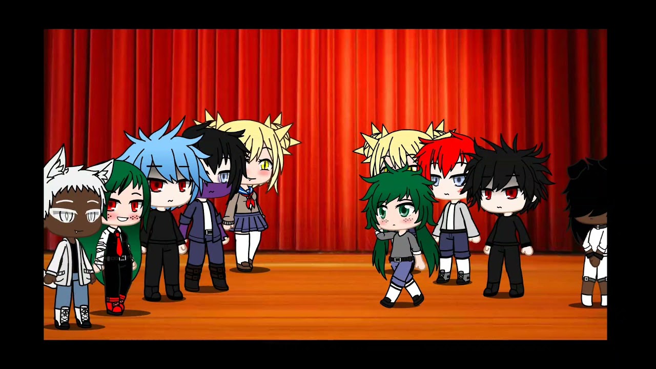 L.O.V singing battle/past vs present ( ?????? and Villain deku au) gacha