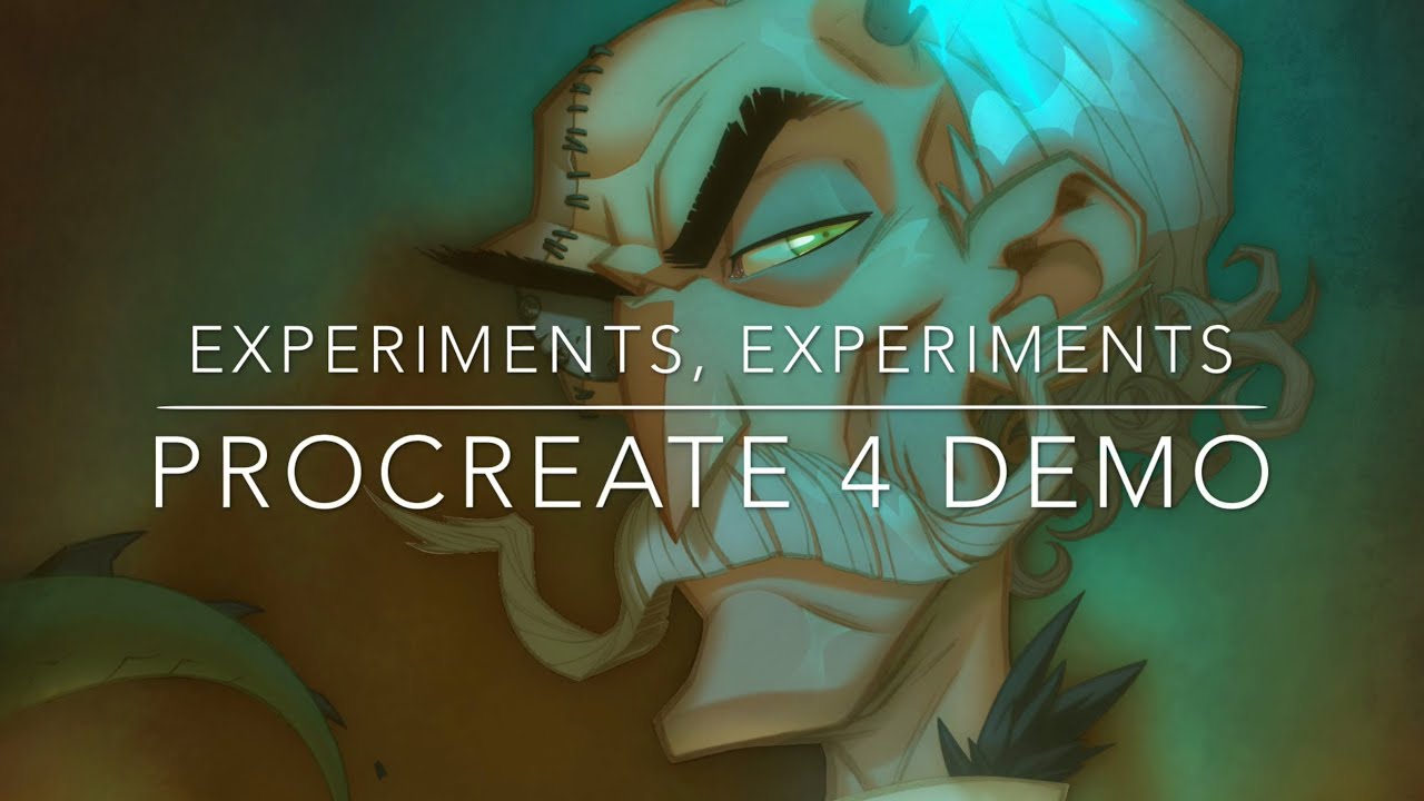 Ep. 75| Experiments, Experiments - Procreate 4 Demo + Circle Trick