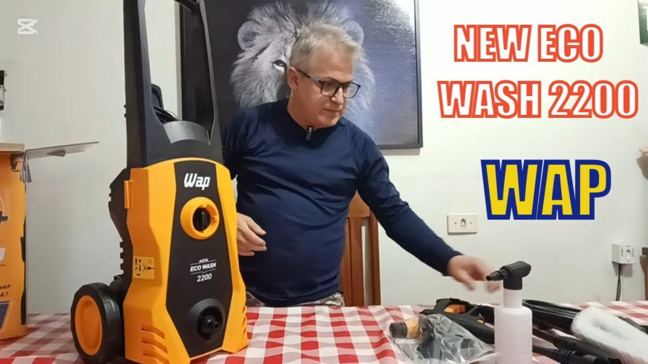 UNBOXING Lavadora de alta pressão WAP NEW ECO WASH 2200