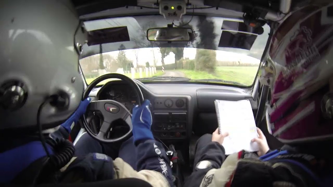 ES4 Rallye Pont l’évêque 2024 Nicolas BRASSEUR - Lucie BRASSEUR 106 A6