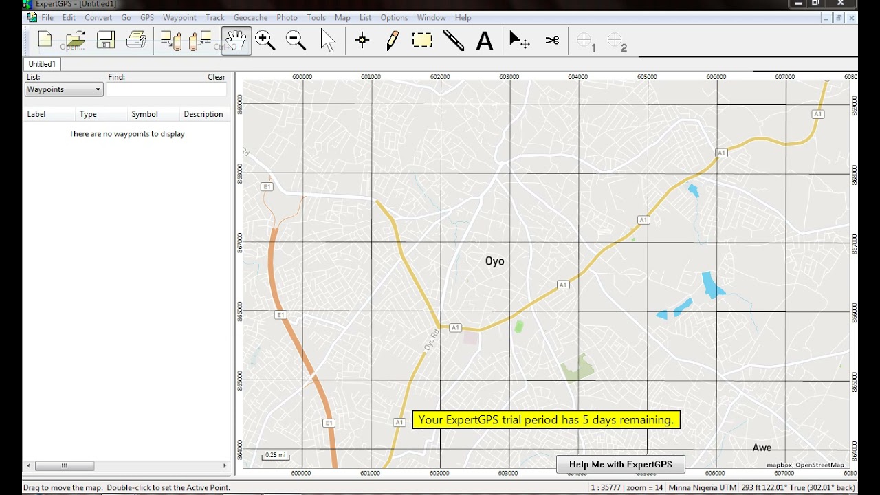 Coordinates Transformation usin Etrex 10 and Expert GPS