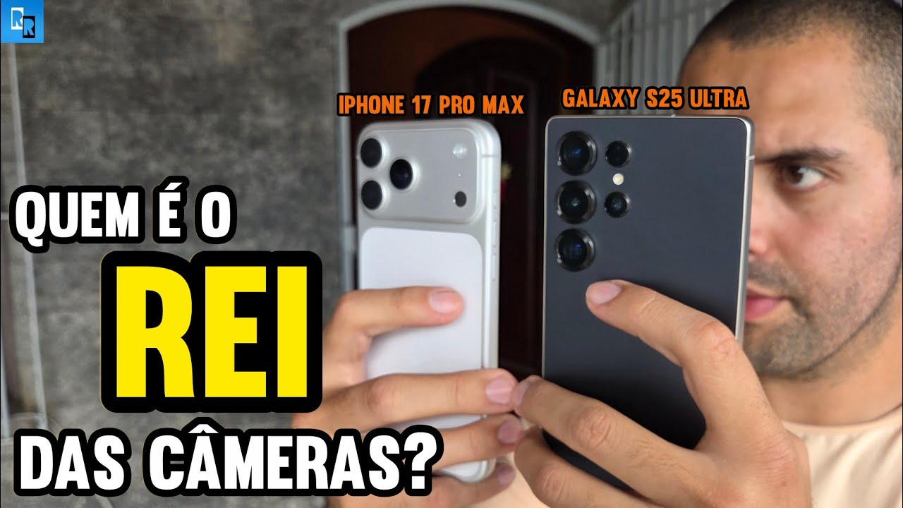 IPHONE 17 PRO MAX vs GALAXY S25 ULTRA | Os ESPECIALISTAS estão REALMENTE CERTOS? 