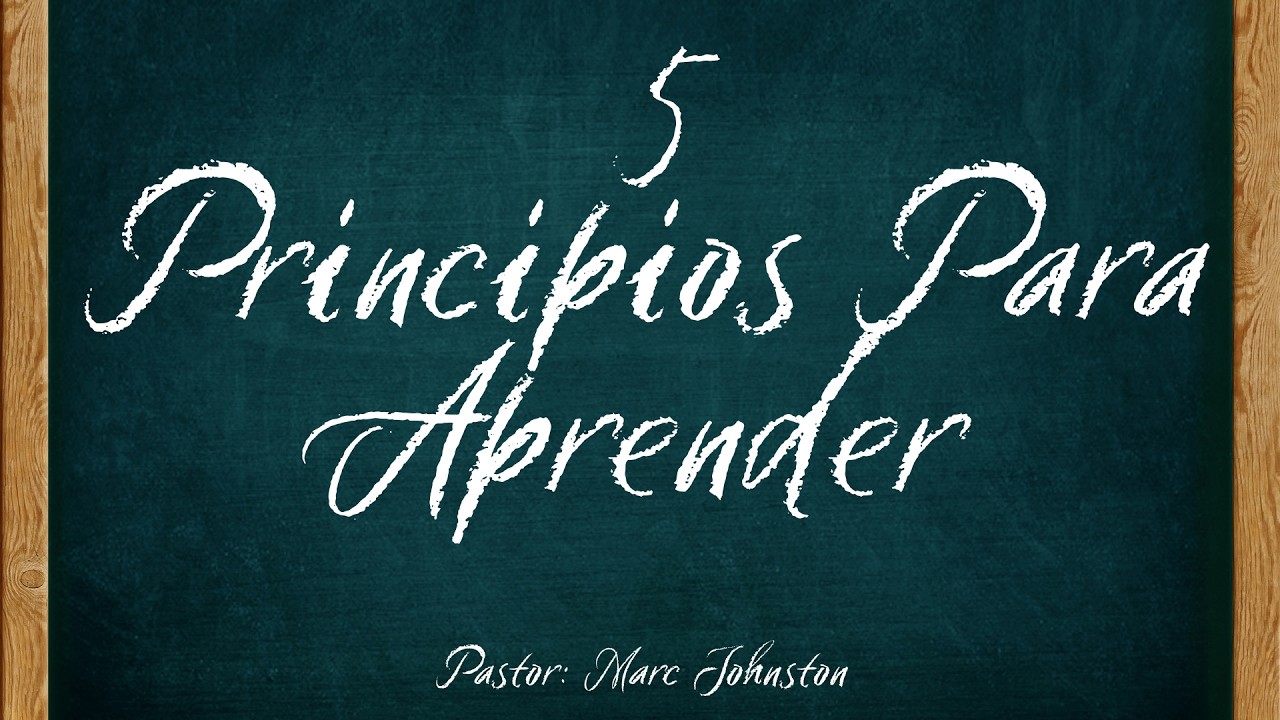 5 Principios Que Aprender - Pastor Marc Johnston - Domingo PM, 3/8/26