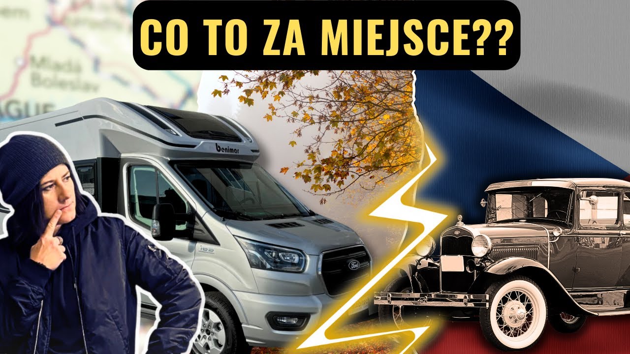 Kamperem do Muzeum Tatra! Niesamowite stare auta tuż obok Štramberka