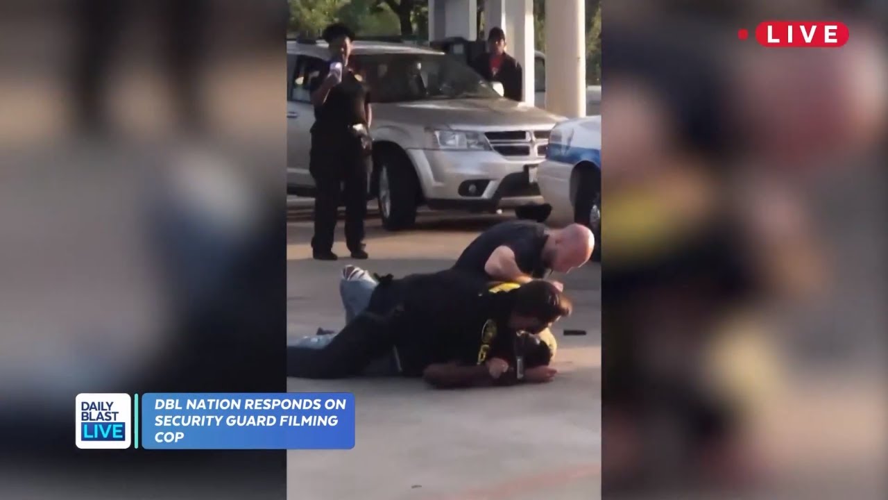 DBL Nation Responds To Security Guard Filming Cop