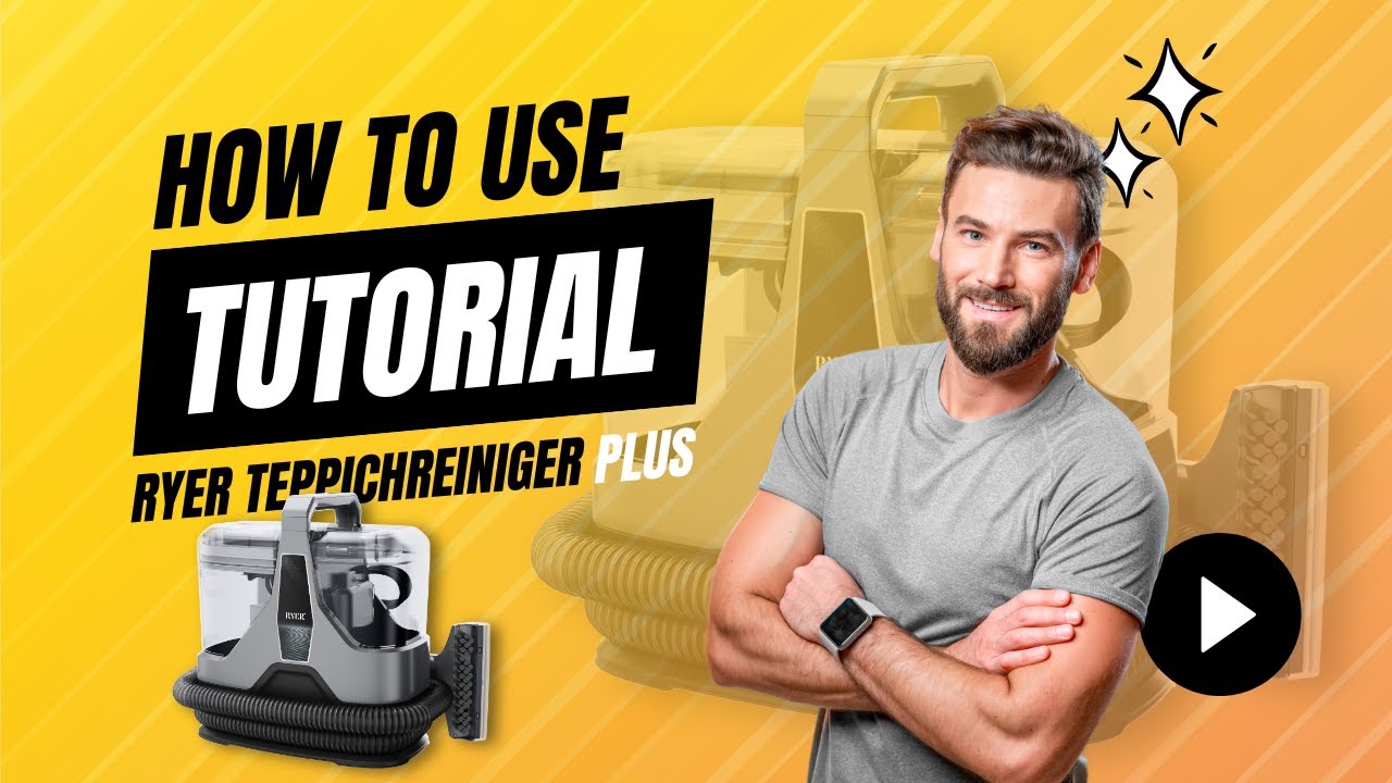 Ryer Teppichreiniger Plus - So benutzt man es