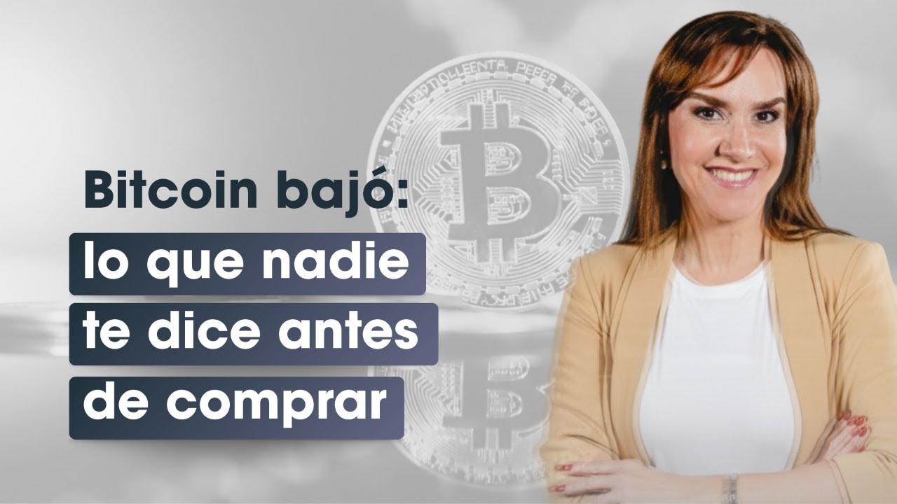 Bitcoin bajó: lo que nadie te dice antes de comprar.
