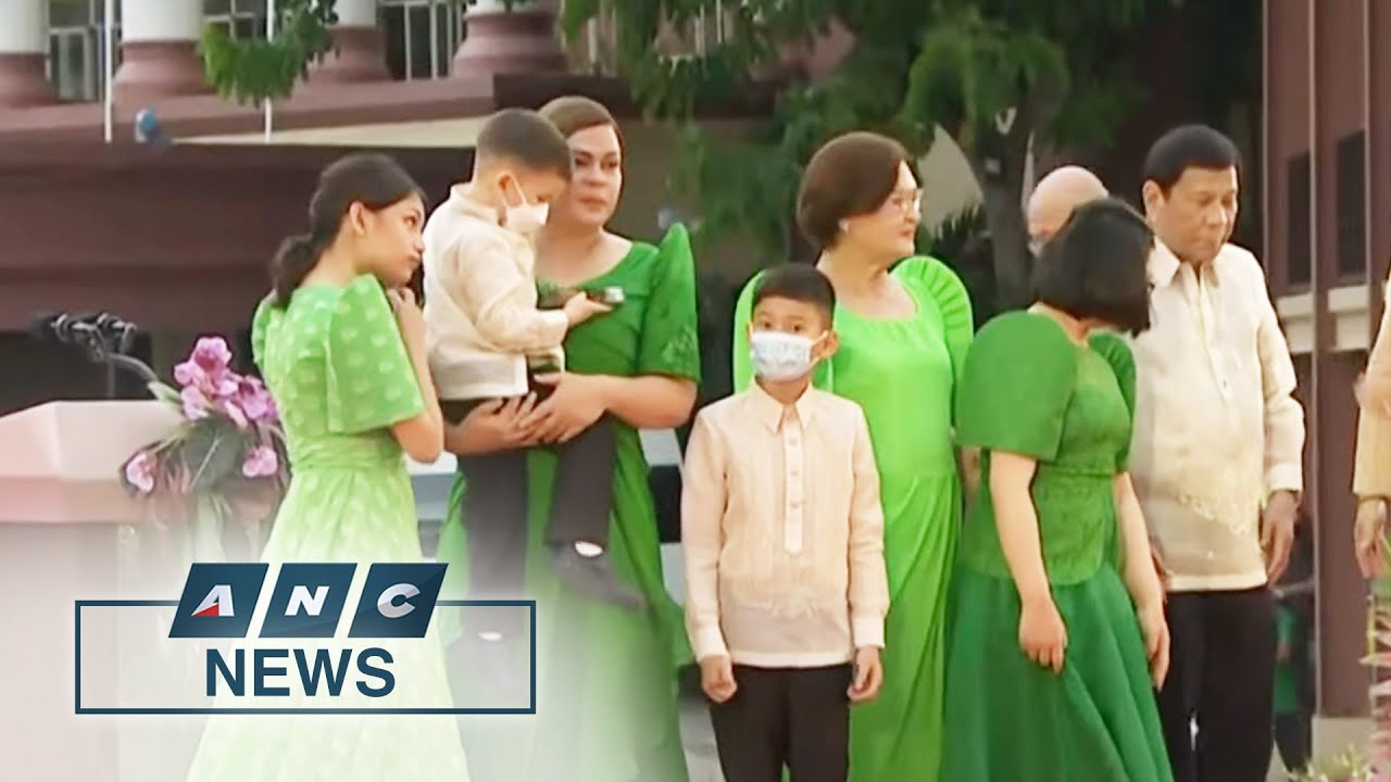 LOOK: Dutertes, Marcoses share stage at Sara Duterte's VP inauguration | ANC