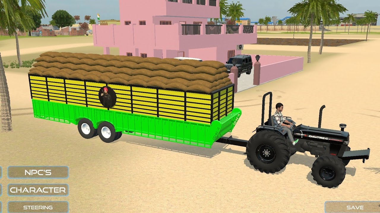 Tractor & Heavy Load l Indian Vehicles Simulator 3d