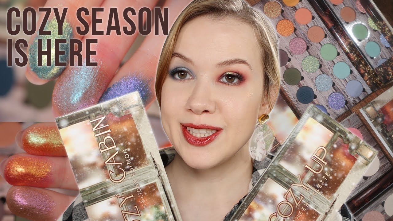 Simply Posh Cosmetics Cozy Cabin Palette | Swatches and 2 looks