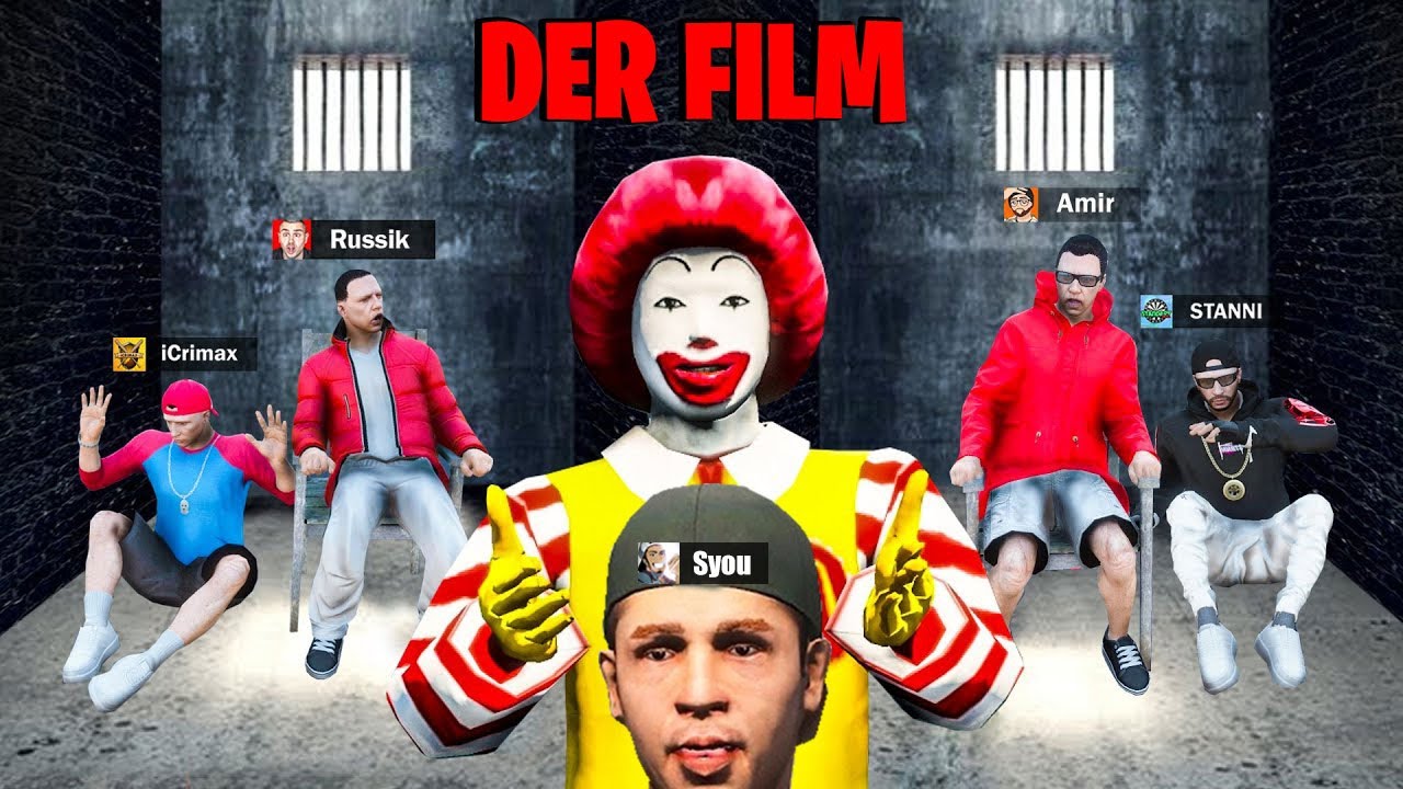 das ENDE VON GTA 5 RP wegen HORROR CLOWN? (DER FILM)