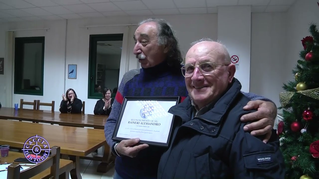 ATC UNICO di BRESCIA - consegna targhe anziani