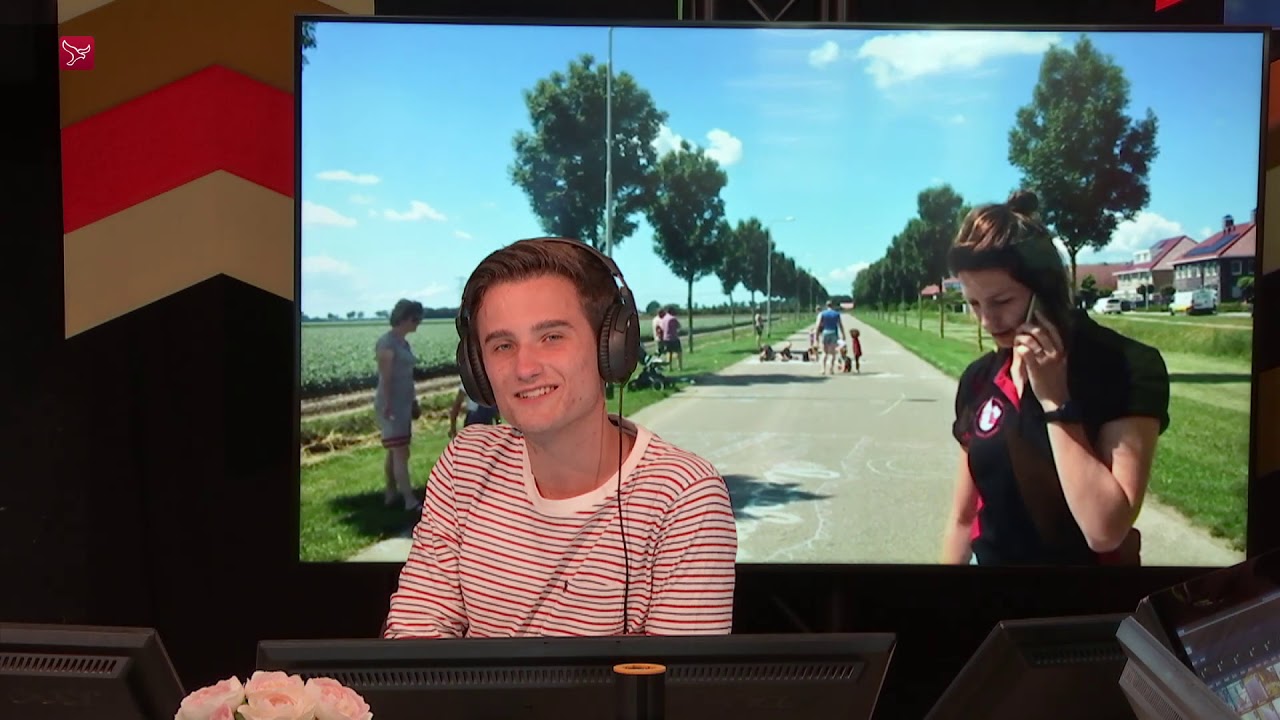 Kinderen fleuren jarig Luttelgeest op met stoepkrijt