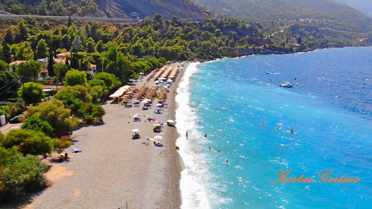 ΠΑΡΑΛΙΑ ΠΟΥΝΤΑ, ΑΧΑΪΑ (DRONE). POUNTA BEACH AERIAL VIEW, ACHAEA, GREECE