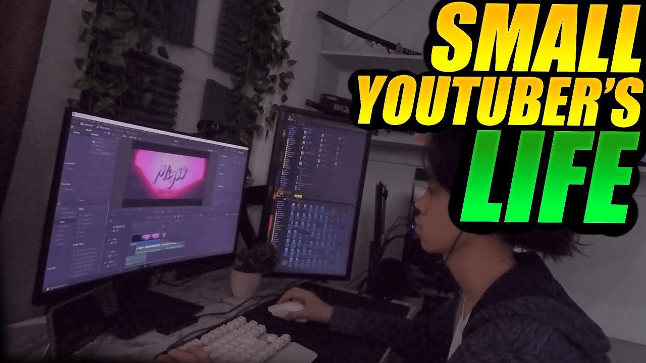 A Day in a Small Youtuber's Life | Vlog (FACE REVEAL)