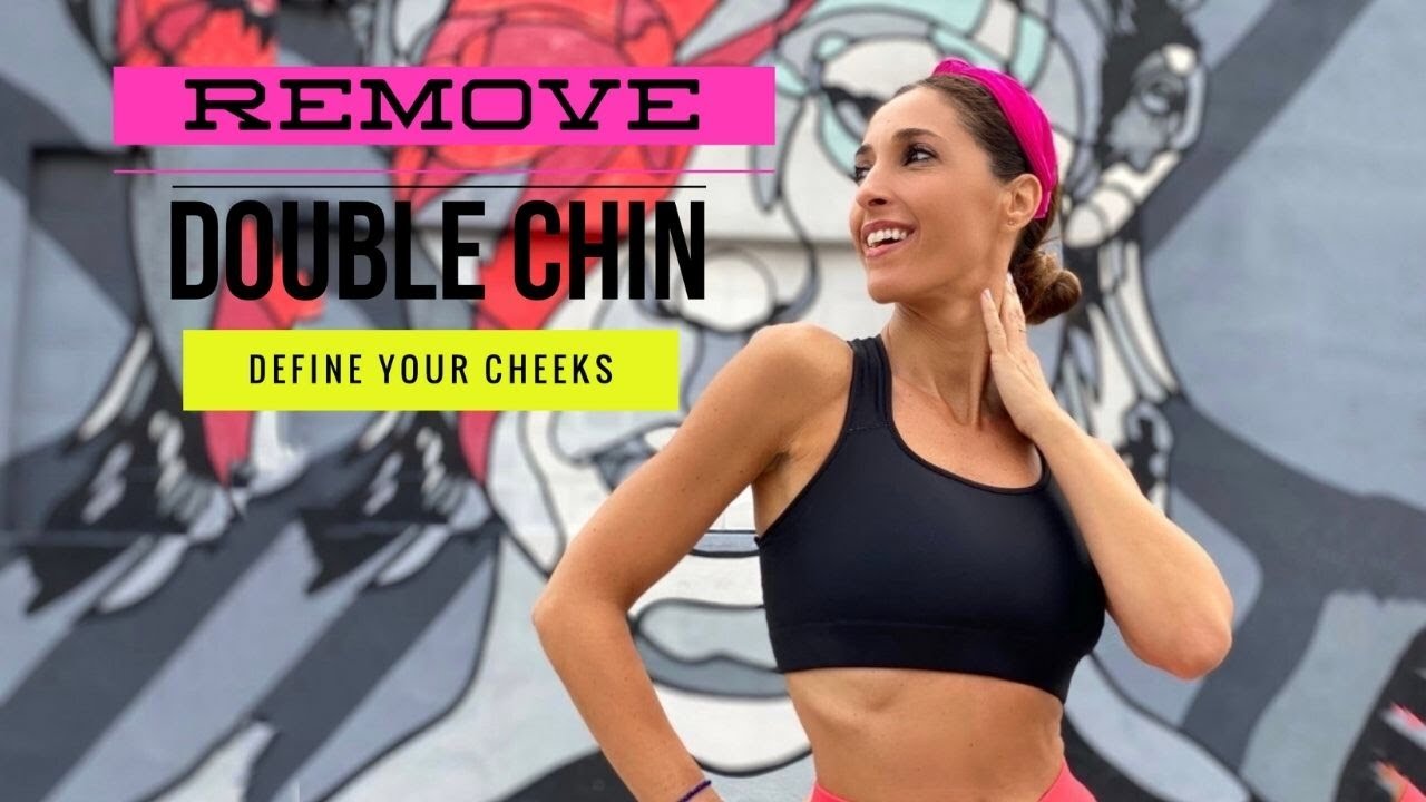 Eliminate double chin and define your cheeks | Facial Gymnastics for Face Weight Loss