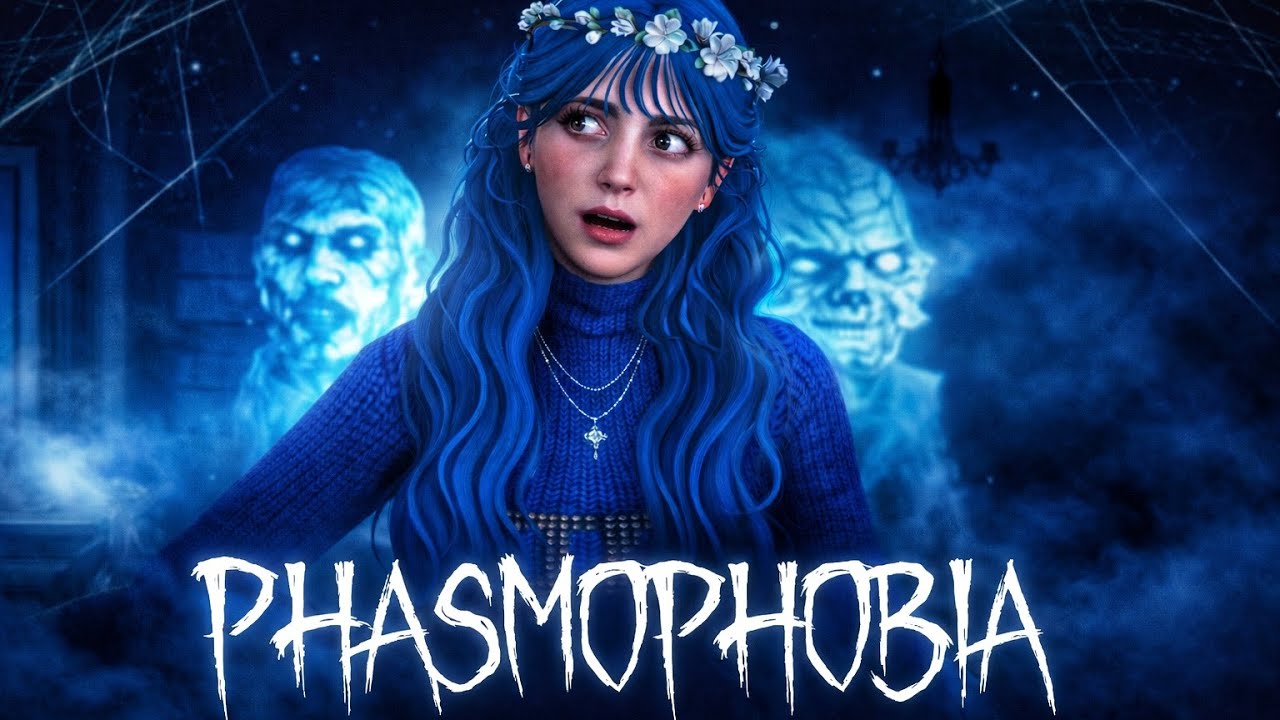 බය නැ කියලා පෙන්නන්න ආවේ 😎 | BluBunny Streams | Phasmophobia | EP 01