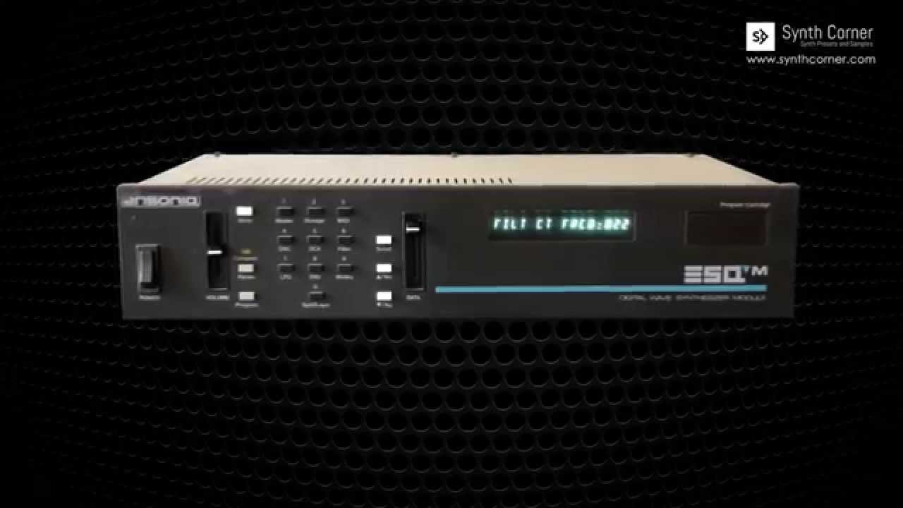 ENSONIQ ESQ-m (ESQ-1) - 40 User Presets Demo