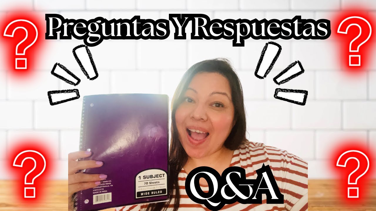 PREGUNTAS Y RESPUESTAS