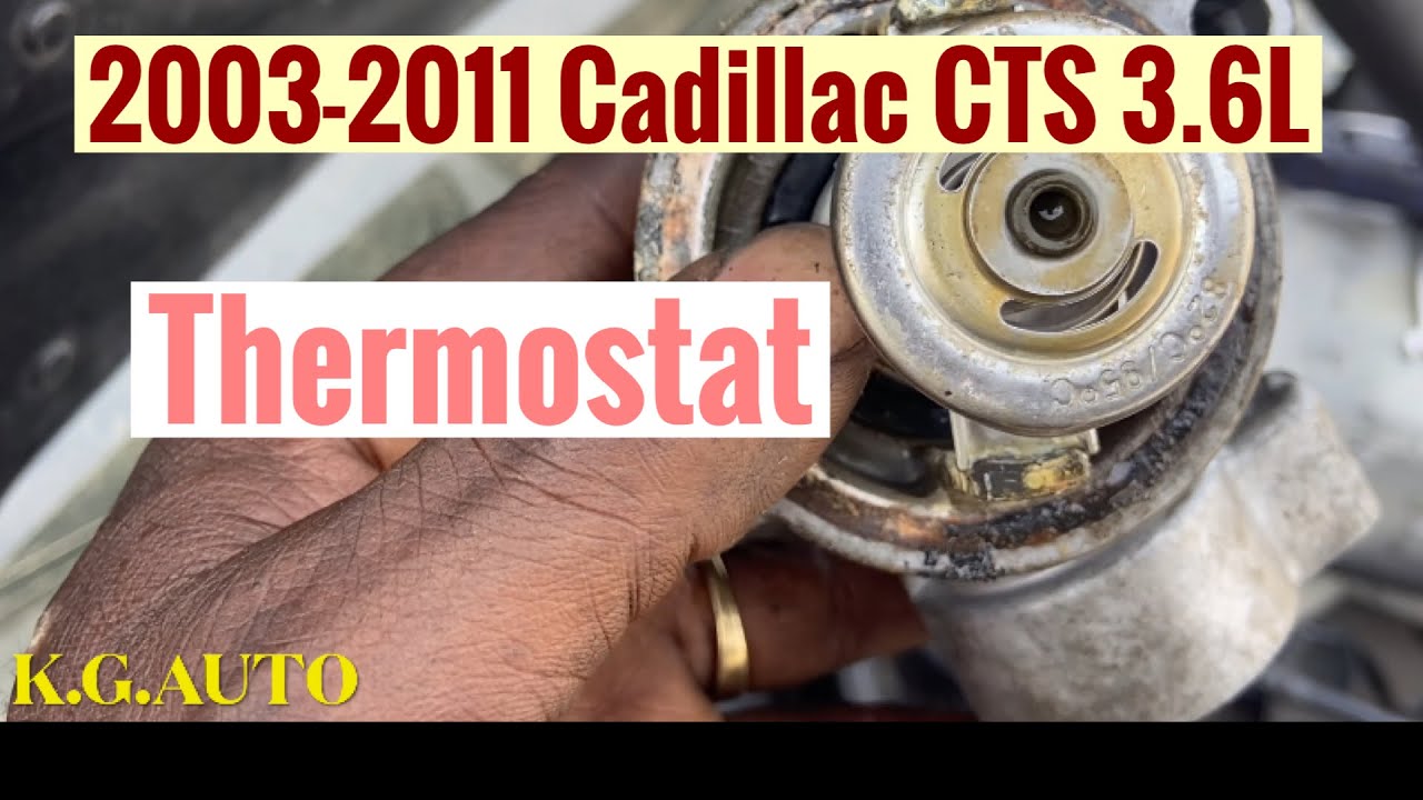 2003-2011 Cadillac CTS 3.6L thermometer replacement 🚘