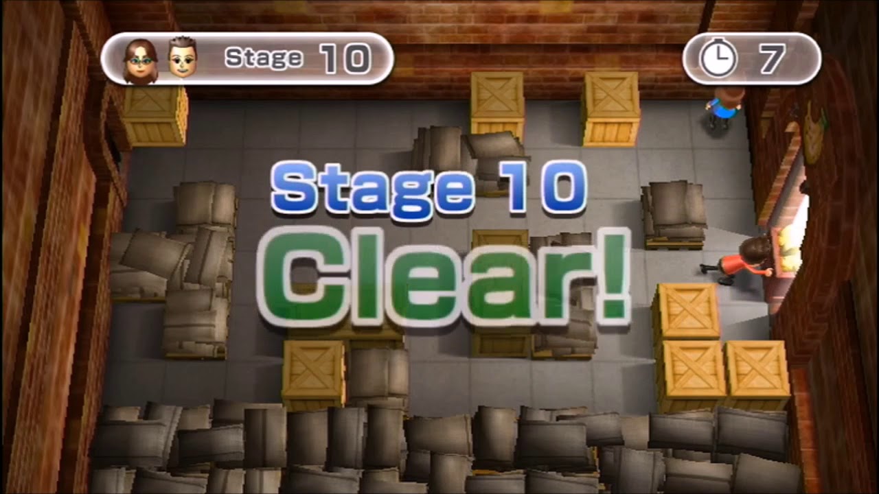 Wii Party Banana Blockade 2 player Co Op Walkthrough w/commentary part 1