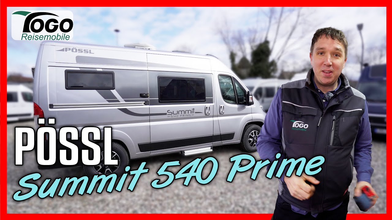 🌴PÖSSL SUMMIT 540 PRIME🌴 SkyRoof, Doppelbett & Schwenkbad | 2021 | TOGO REISEMOBILE