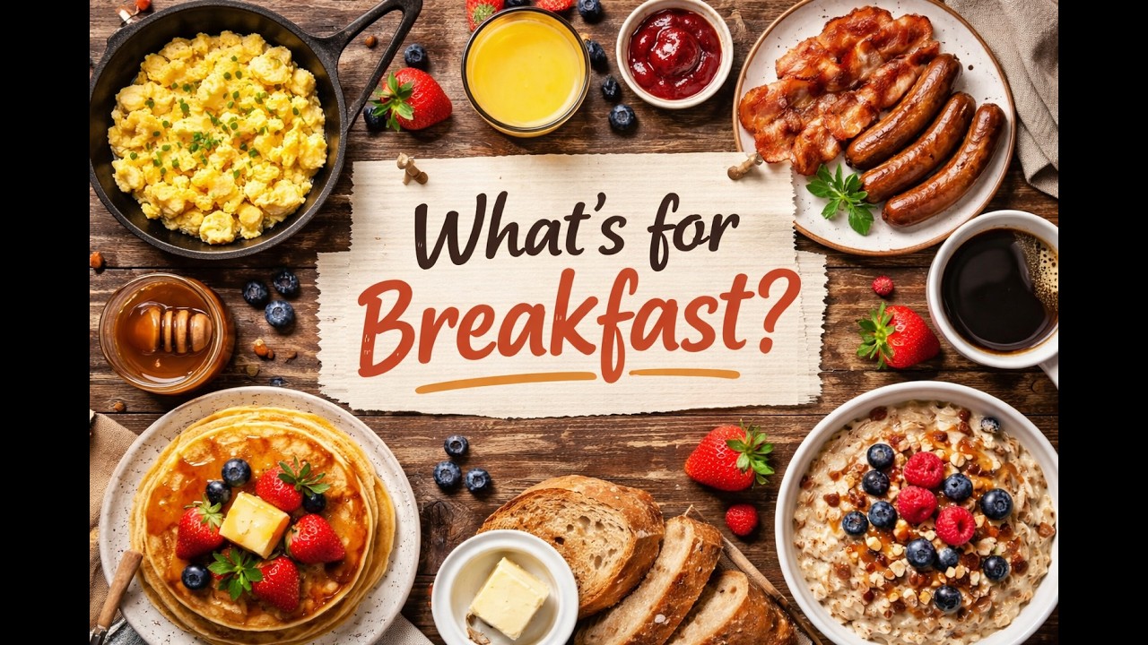 What's for Breakfast? 5 Pantry Friendly Breakfasts