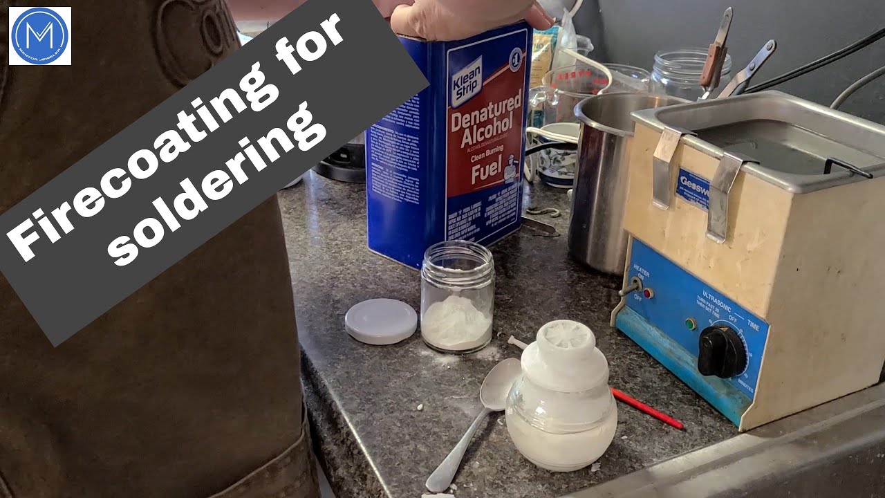Fire coating for soldering