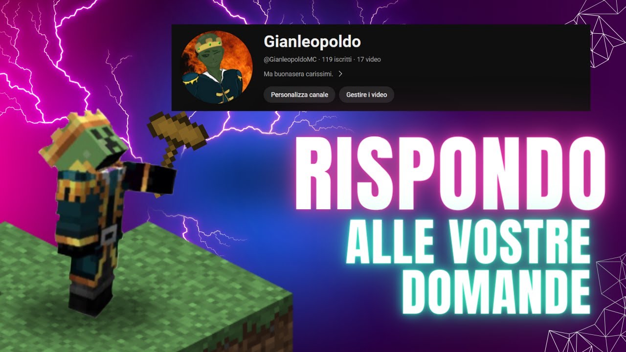 Rispondo Alle Vostre DOMANDE !!!! /By Gianleopoldo /coop MrFra.