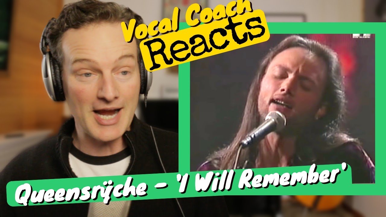 Vocal Coach REACTS - Queensrÿche 'I will remember' (Live)