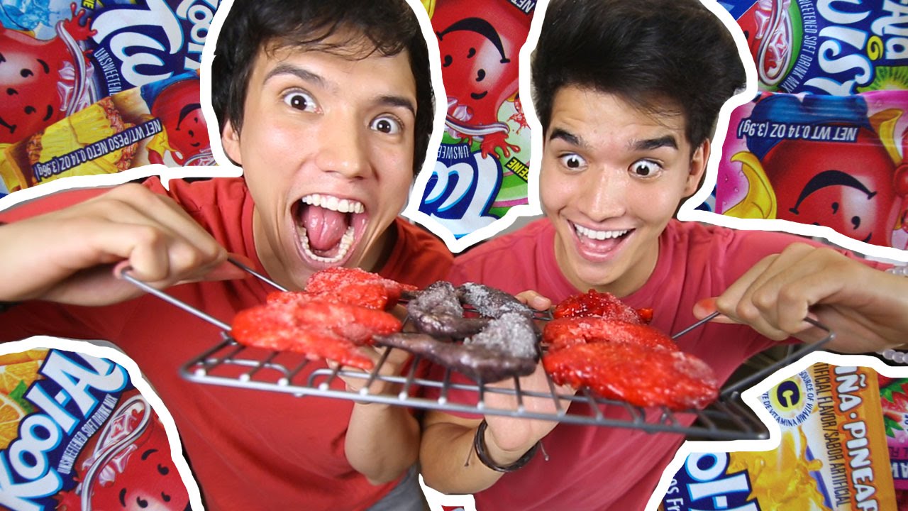 DIY KOOLAID CHICKEN WINGS!! TASTE TEST!! 🍗😍🍗😍🍗😍🍗😍🍗😍🍗😍🍗😍