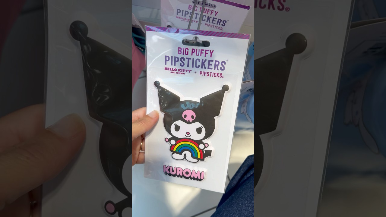 Kuromi pipstickers #kuromi #kuromilover #kawaii #hellokitty #stationery #kawaiistationery