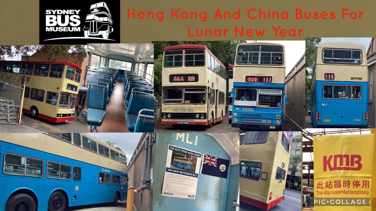 Sydney Bus Museum Hong Kong And China Buses For Lunar New Year 2026