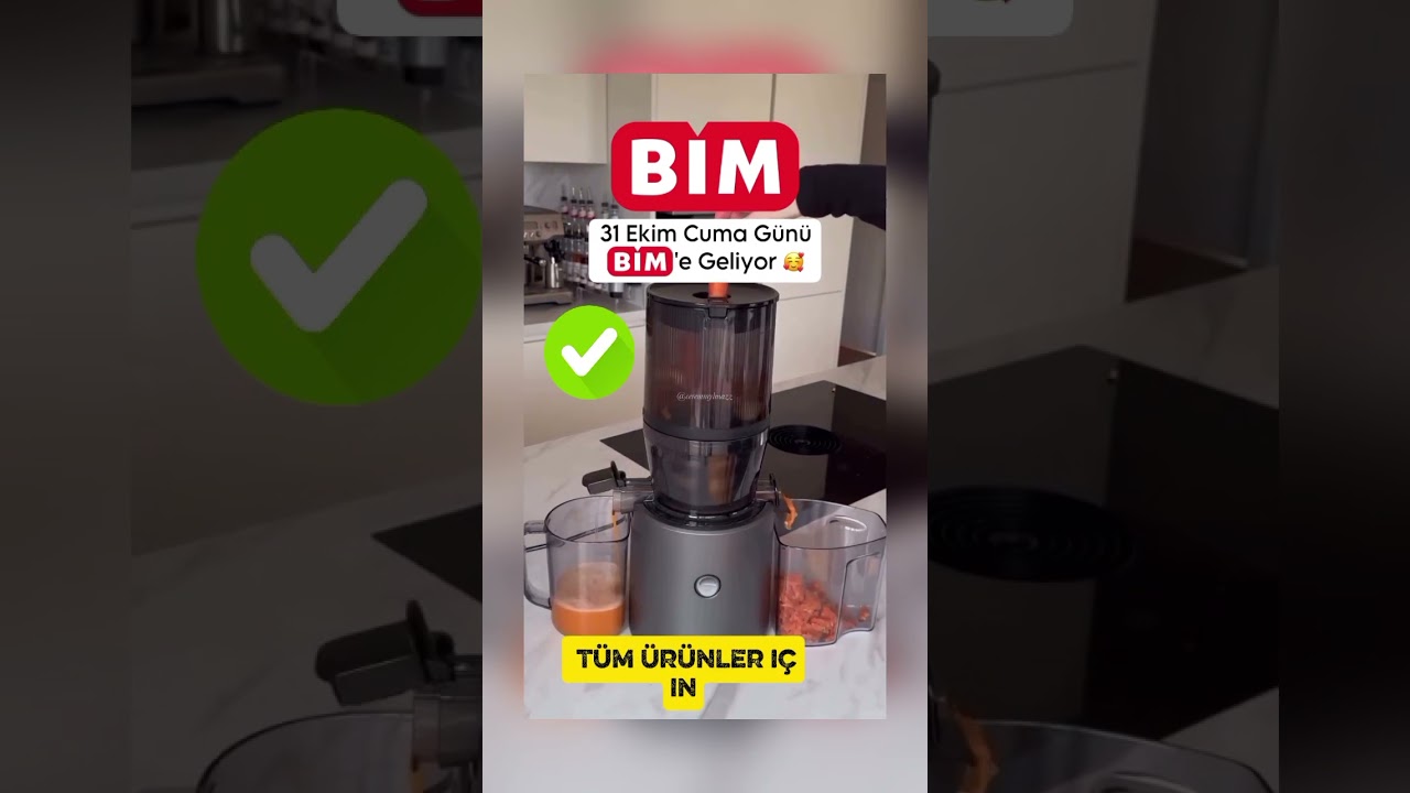 BİM AKT&Uuml;EL 31 EKİM | Katı Meyve Sıkacağı İncelemesi (Fiyatı 2990 TL!)