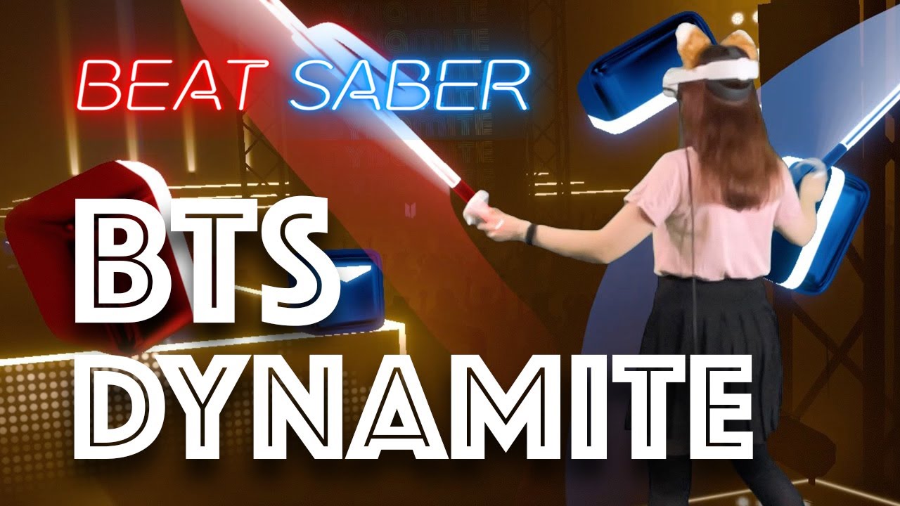 [Beat Saber] - DYNAMITE - BTS (방탄소년단) - Mixed Reality Gaming | VR Gameplay