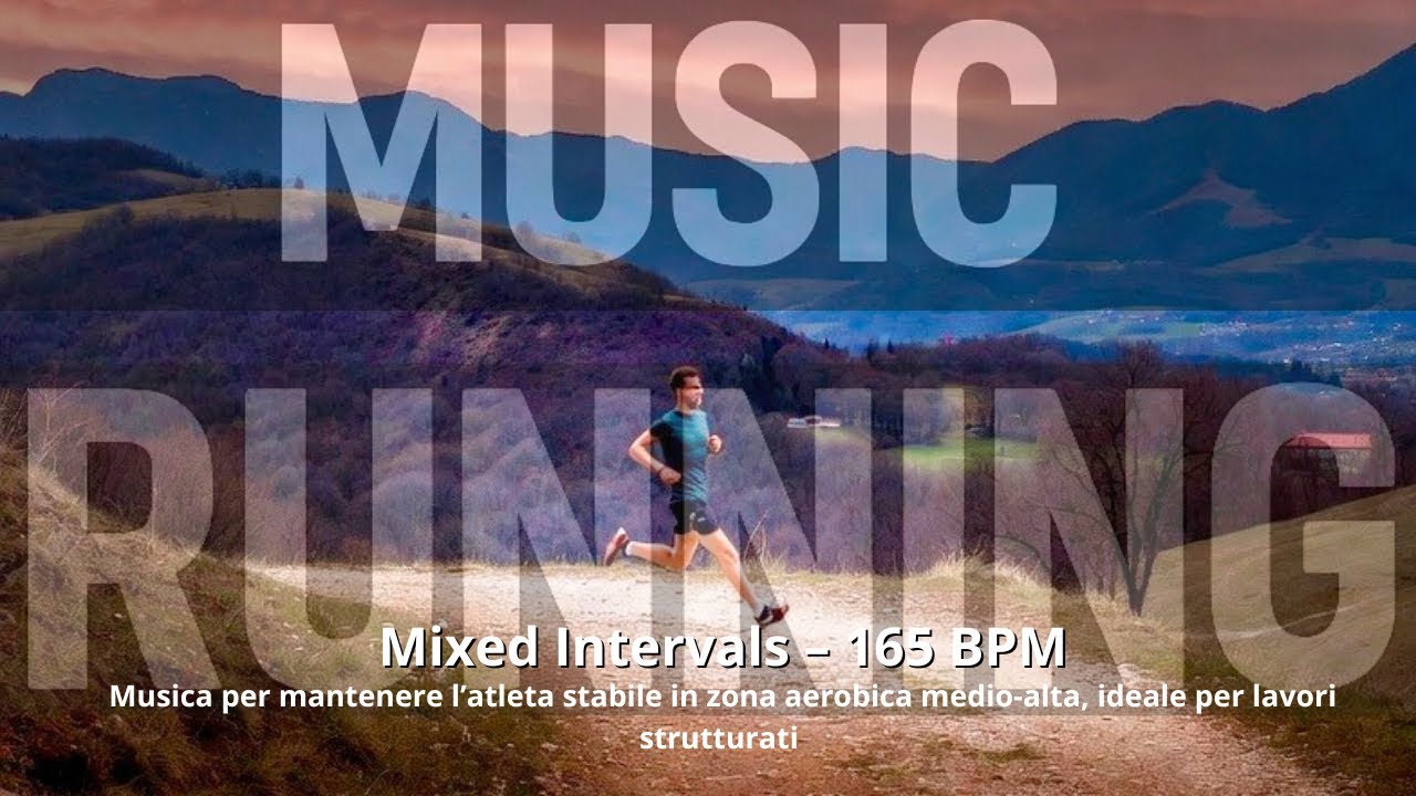 Mixed Intervals – 165 BPM Mantiene l’atleta stabile in zona aerobica medio-alta..