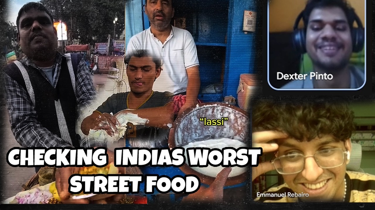 We Watched Cursed Street Food 😭 || SideQuestBroz || #reaction #sidequestbroz