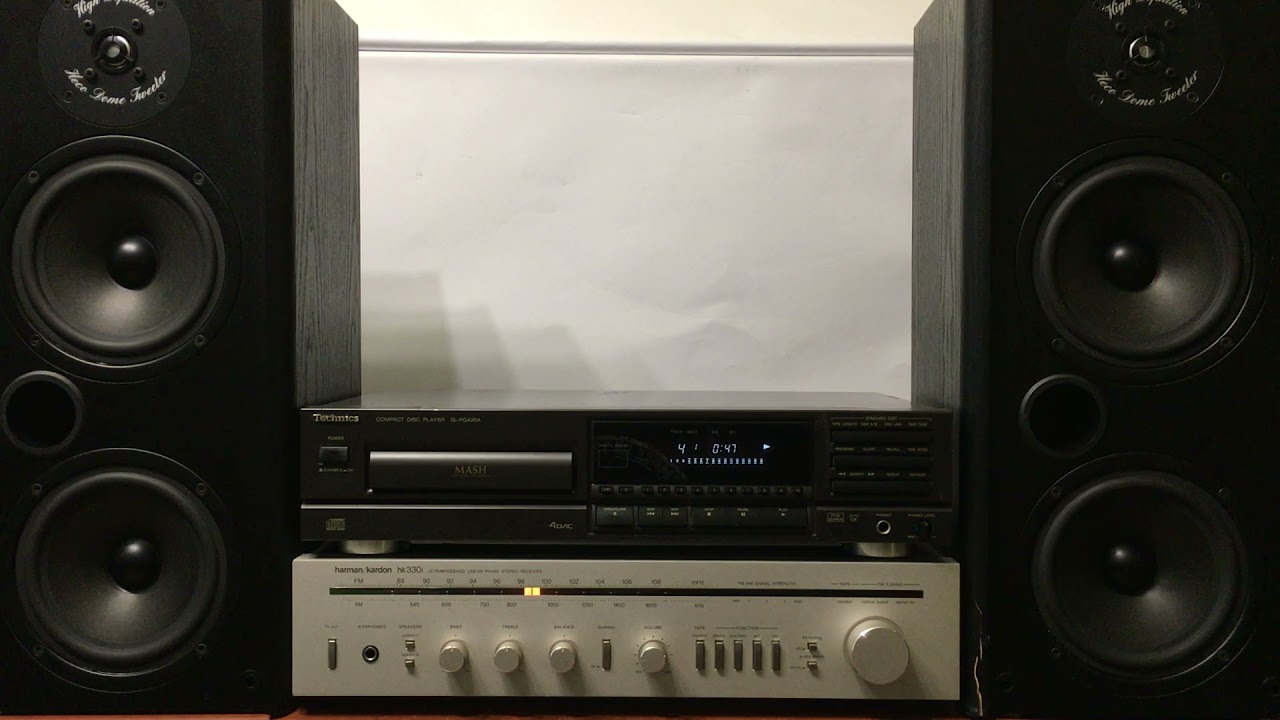 harman kardon HK 330i Technics SL PG420A HECO Interior Reflex 20 MK II