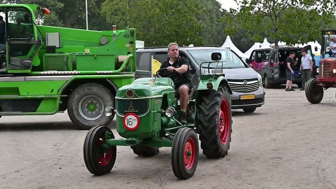 Historisch Festival Panningen 2023 Zondag deel 6 Driving - Historic Festival Tractors Netherlands