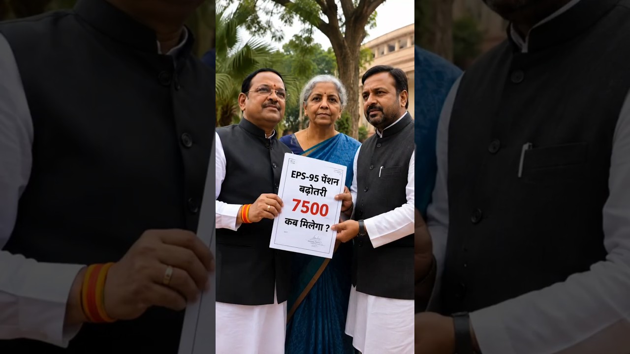 EPS-95 Pension 2026: ₹7500 + DA Minimum Pension Demand | EPFO Latest News Today