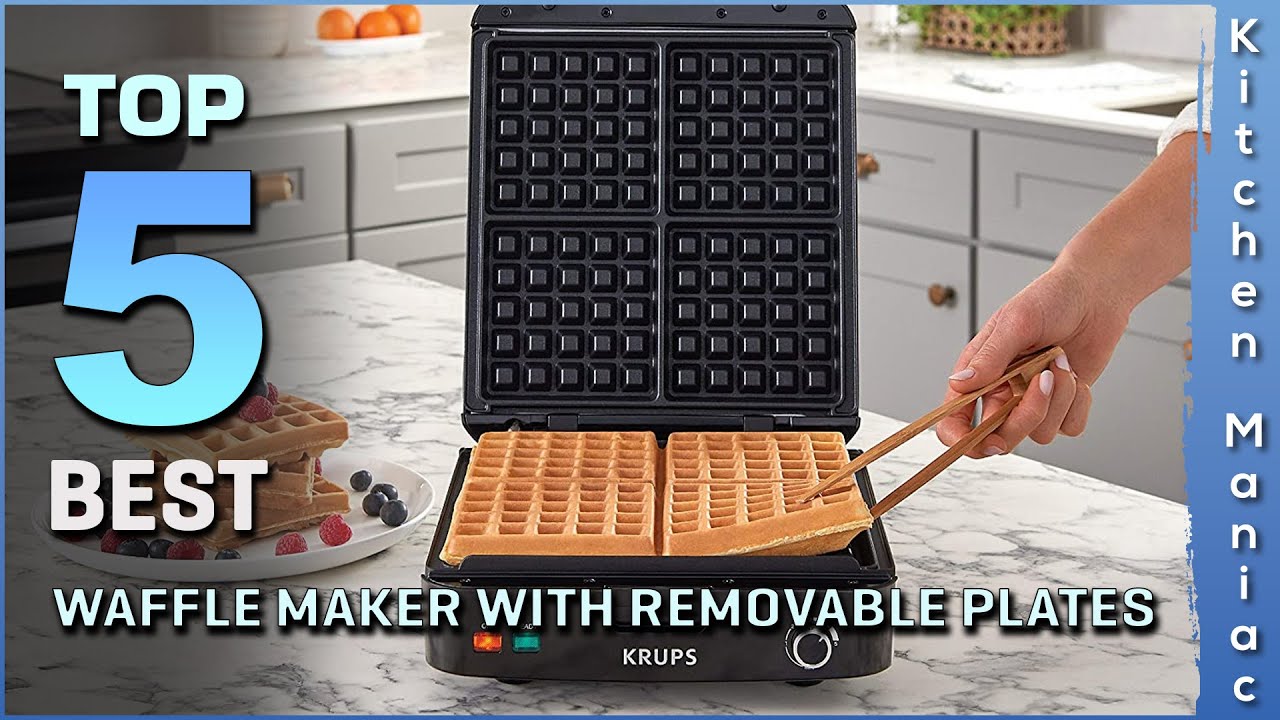 Top 5 Best Waffle Makers With Removable Plates Review in 2025